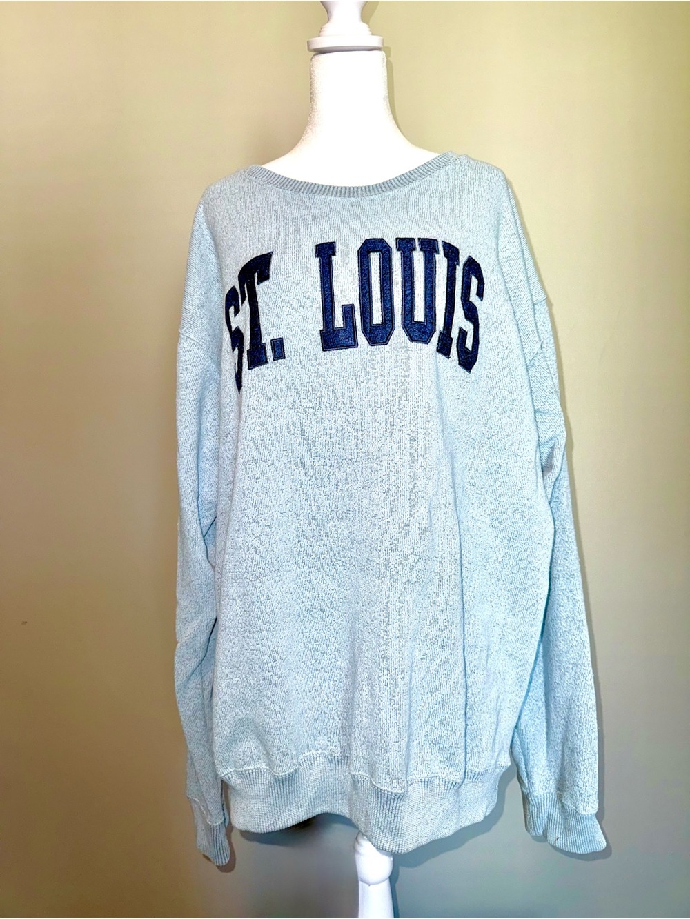 Light Blue St. Louis Crewneck Sweater
